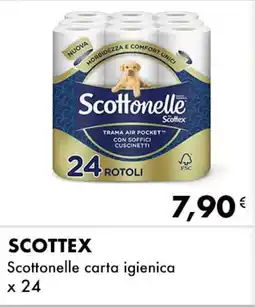 Iper Tosano SCOTTEX Scottonelle carta igienica offerta