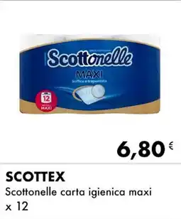 Iper Tosano SCOTTEX Scottonelle carta igienica maxi offerta