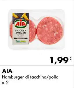 Iper Tosano AIA Hamburger di tacchino/pollo offerta