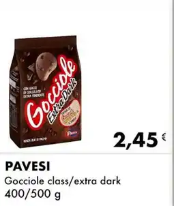 Iper Tosano PAVESI Gocciole class/extra dark offerta