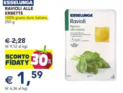 Esselunga Esselunga ravioli alle erbette offerta