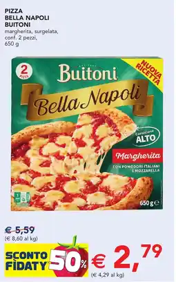 Esselunga Pizza bella napoli BUITONI offerta