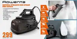 Expert Rowenta SISTEMA STIRANTE ECO STEAM PRO DG9611 offerta