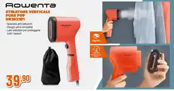 Expert Rowenta STIRATORE VERTICALE PURE POP DR2022D1 offerta