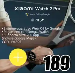 MediaWorld Xiaomi Watch 2 Pro offerta