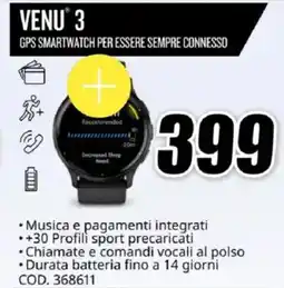 MediaWorld GARMIN VENU 3 offerta