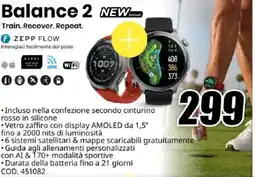 MediaWorld amazfit Balance 2 offerta
