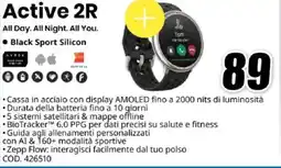 MediaWorld amazfit Active 2R offerta