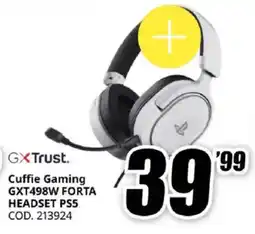 MediaWorld Cuffie Gaming GXT498W FORTA HEADSET PS5 offerta