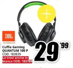 MediaWorld Cuffie Gaming QUANTUM 100 P offerta