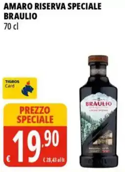 Tigros Amaro riserva speciale BRAULIO offerta