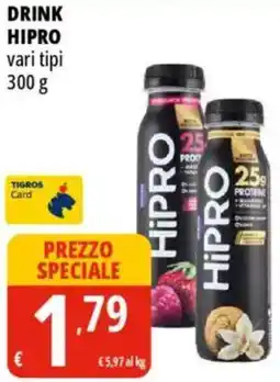 Tigros Drink hipro offerta
