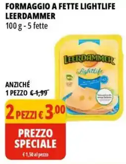Tigros Formaggio a fette lightlife LEERDAMMER offerta