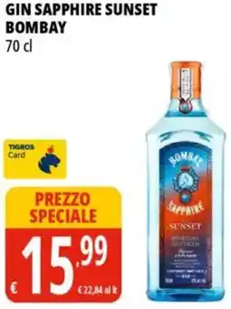 Tigros Gin sapphire sunset bombay offerta
