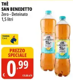 Tigros Thè san benedetto offerta