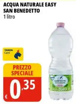 Tigros Acqua naturale easy SAN BENEDETTO offerta
