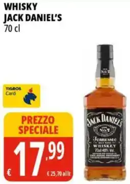 Tigros Whisky jack daniel's offerta