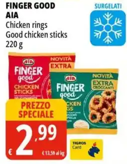 Tigros Finger good AIA offerta