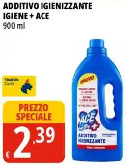Tigros Additivo igienizzante igiene + ace offerta