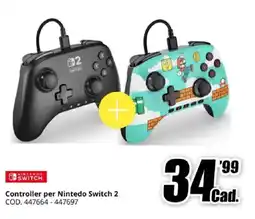 MediaWorld Controller per Nintedo Switch 2 offerta