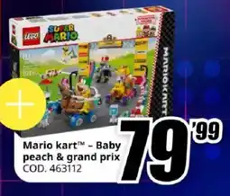 MediaWorld Mario kart - Baby peach & grand prix offerta