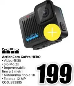 MediaWorld ActionCam GoPro HERO offerta