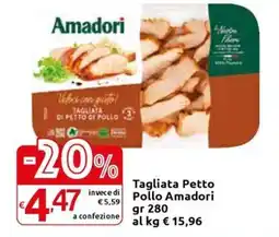 Carrefour Express Tagliata Petto Pollo Amadori offerta
