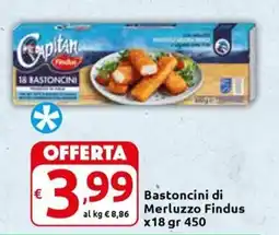 Carrefour Express Bastoncini di Merluzzo Findus offerta