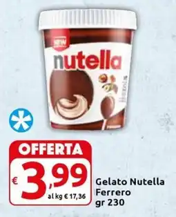 Carrefour Express Gelato Nutella Ferrero offerta