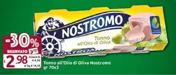 Carrefour Express Tonno all'Olio di Oliva Nostromo offerta