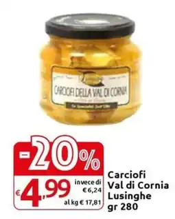 Carciofi Val di Cornia Lusinghe