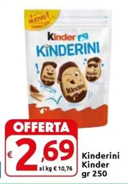 Carrefour Express Kinderini Kinder offerta