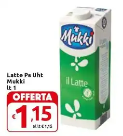 Carrefour Express Latte Ps Uht Mukki offerta