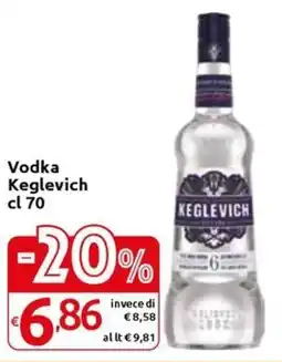 Carrefour Express Vodka Keglevich offerta
