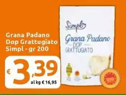 Carrefour Express Grana Padano Dop Grattugiato Simpl offerta