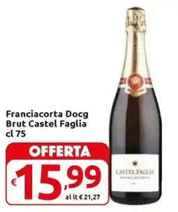 Carrefour Express Franciacorta Docg Brut Castel Faglia offerta