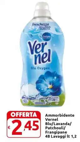 Carrefour Express Ammorbidente Vernel Blu/Lavanda/ Patchouli/ Frangipane offerta