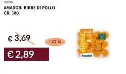 Prezzemolo e Vitale Amadori birbe di pollo offerta