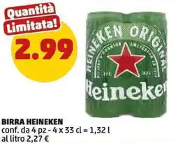 PENNY Birra HEINEKEN conf. da pz offerta