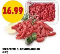 PENNY Straccetti di bovino adulto al kg offerta