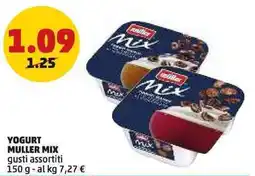 PENNY YOGURT MULLER MIX gusti assortiti offerta