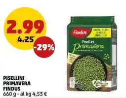 PENNY Pisellini primavera FINDUS offerta