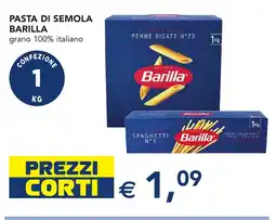 Esselunga Pasta di semola BARILLA offerta