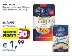 Esselunga RISO SCOTTI Basmati profumato offerta