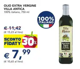 Esselunga Olio extra vergine VILLA ANTICA offerta