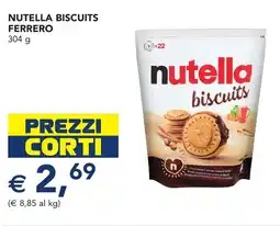 Esselunga Nutella biscuits FERRERO offerta