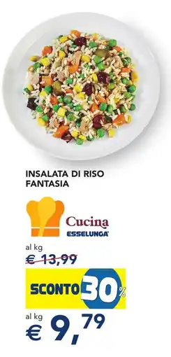 Esselunga Insalata di riso fantasia offerta