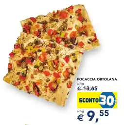 Esselunga Focaccia ortolana offerta