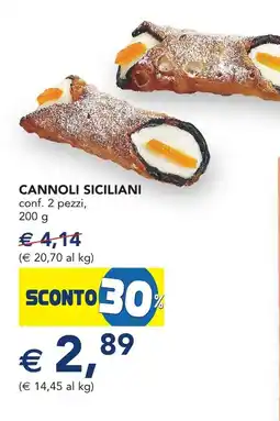 Esselunga Cannoli siciliani offerta