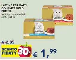 Esselunga Lattine per gatti gourmet gold PURINA offerta
